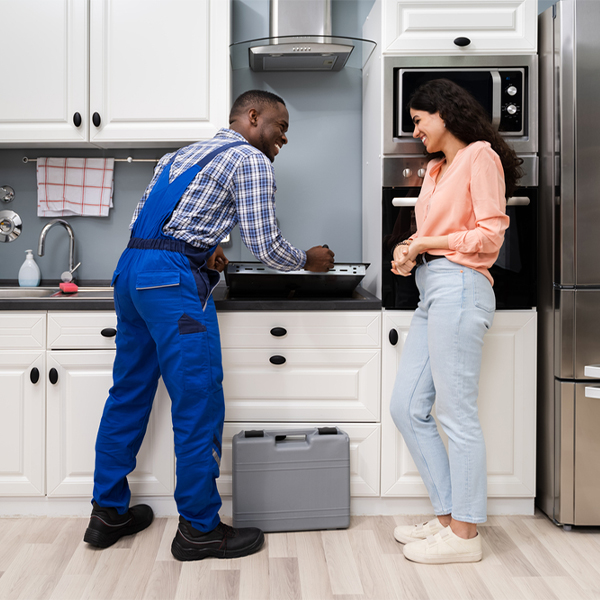 can you provide an estimate for cooktop repair before beginning any work in Petersburg Ohio